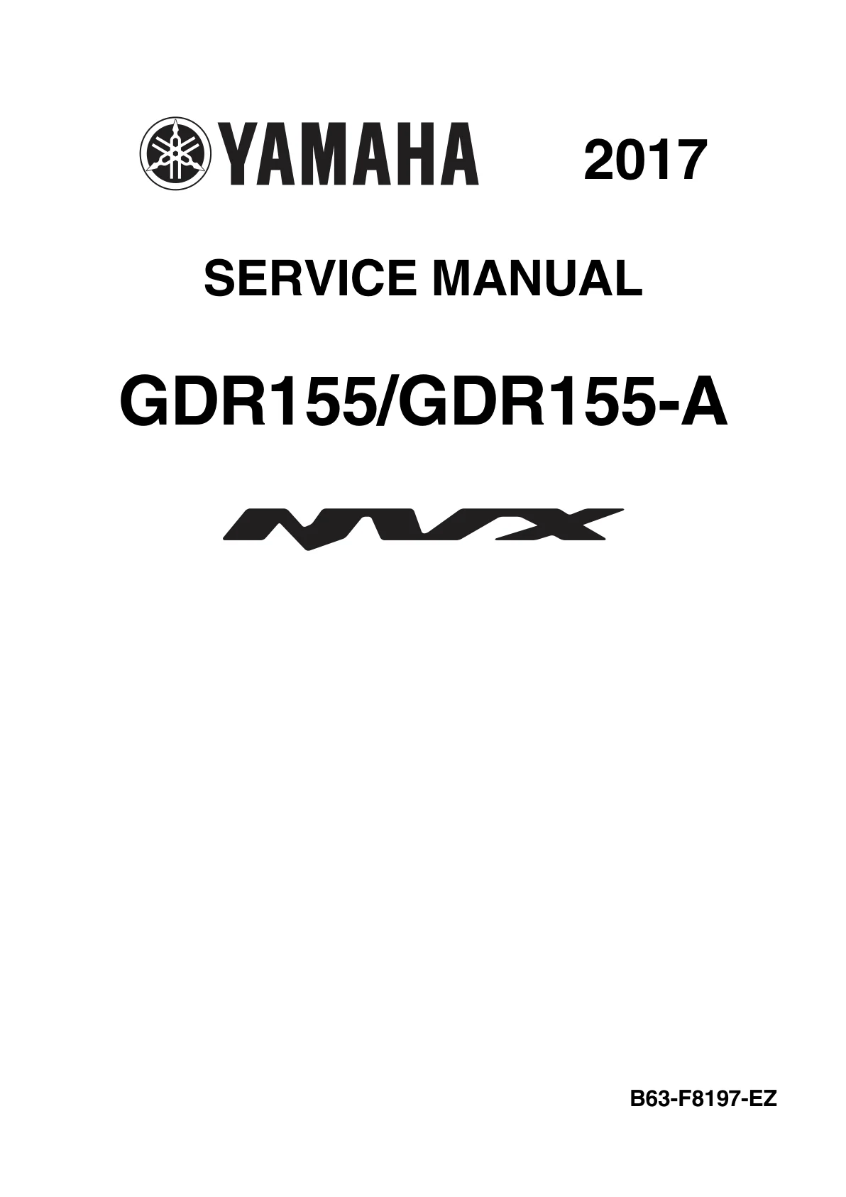 Yamaha Aerox GDR155 2017