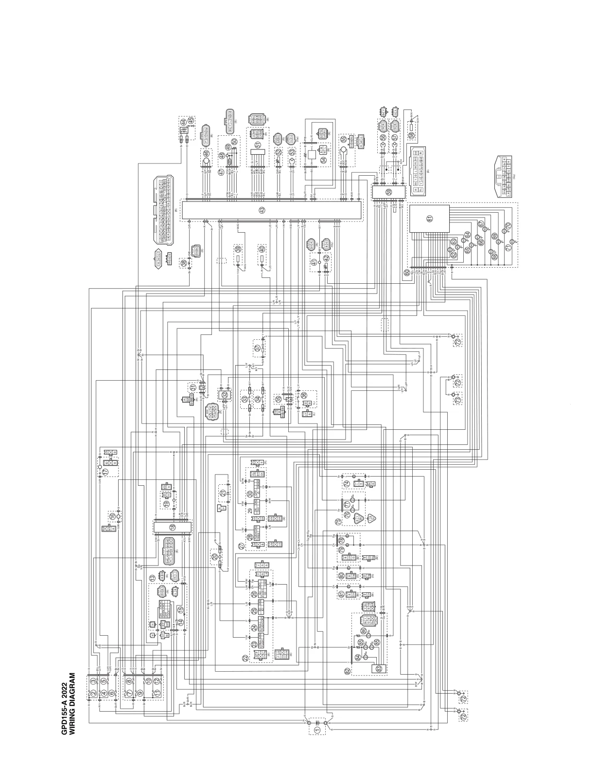 Explicitly Labeled Components/Concepts: — Halaman 1 Wiring Diagram Yamaha NMAX GPD155-A