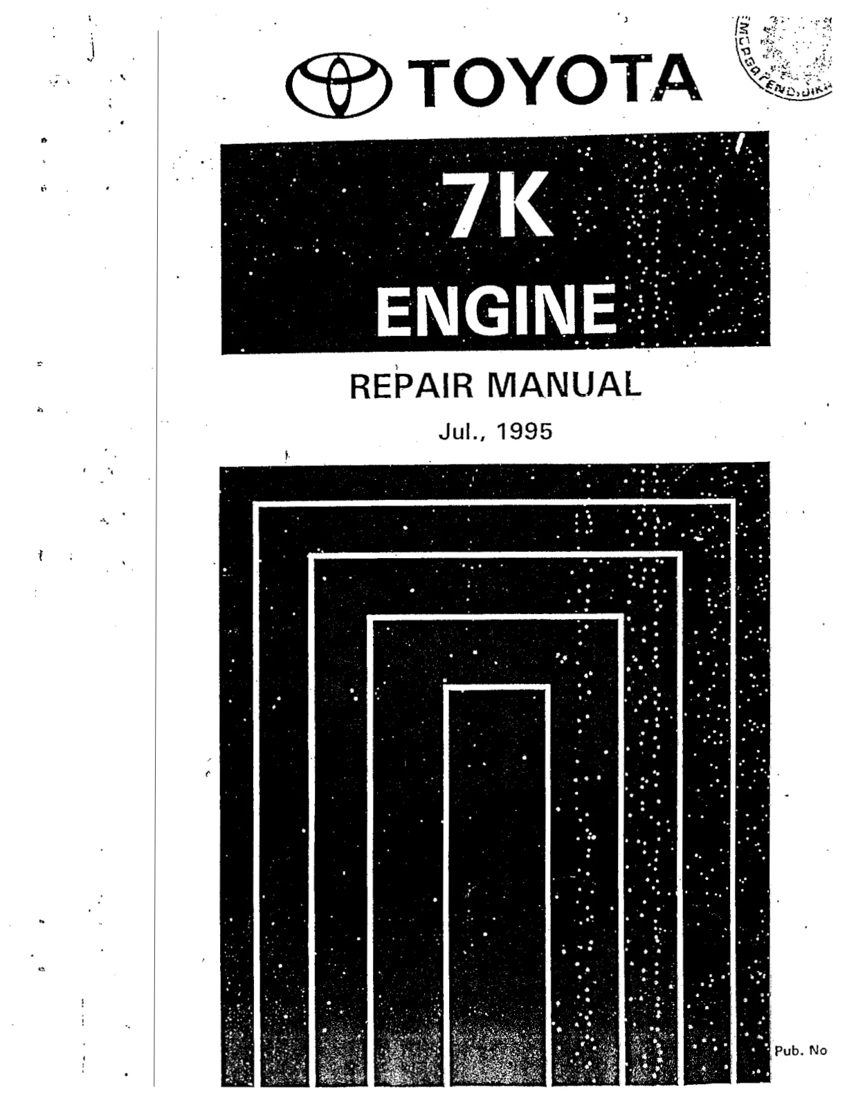Halaman 1 Service Manual Toyota 7K