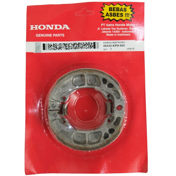 Kampas Rem Belakang Honda Blade 110 / Revo 110 / Revo FI / Supra X 125