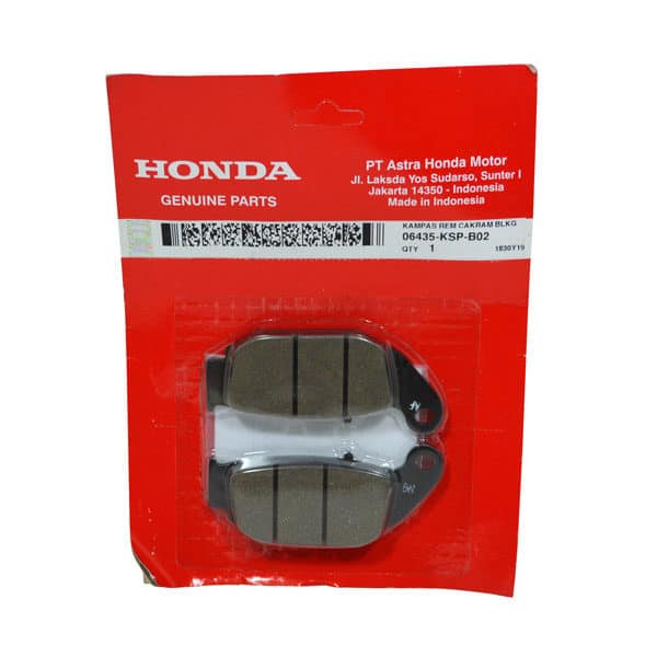 Kampas Rem Belakang Honda CB150R / CRF 150L / Mega Pro