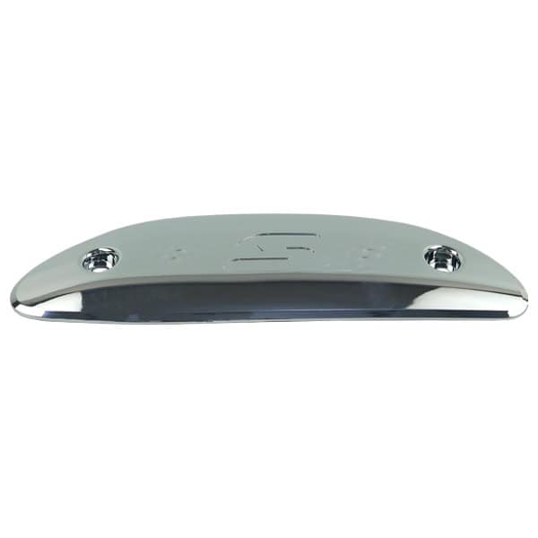 Garnish Cover Knalpot Honda Scoopy 24 Silver