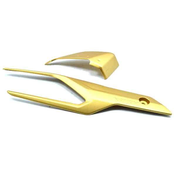 Garnish Cover Knalpot Gold Honda Vario 125 & Vario 150 eSP