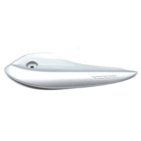Garnis Cover Knalpot Silver Honda BeAT POP eSP