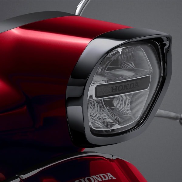 Garnis Lampu Depan Black Chrome Honda Stylo 160