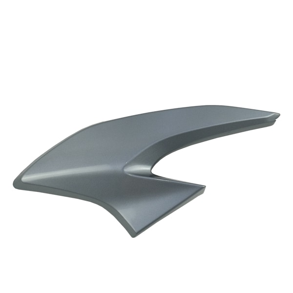 Cover Samping Depan Kiri Silver Honda Verza 150