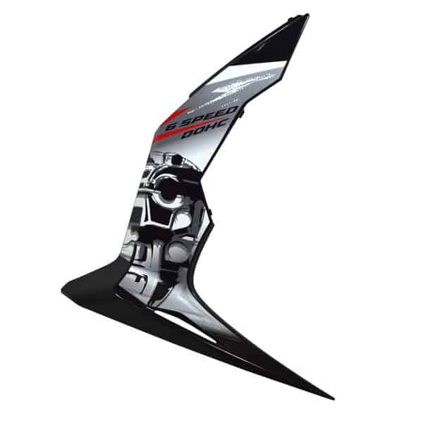 Cover Body Depan Kanan Hitam Honda Sonic 150R K56