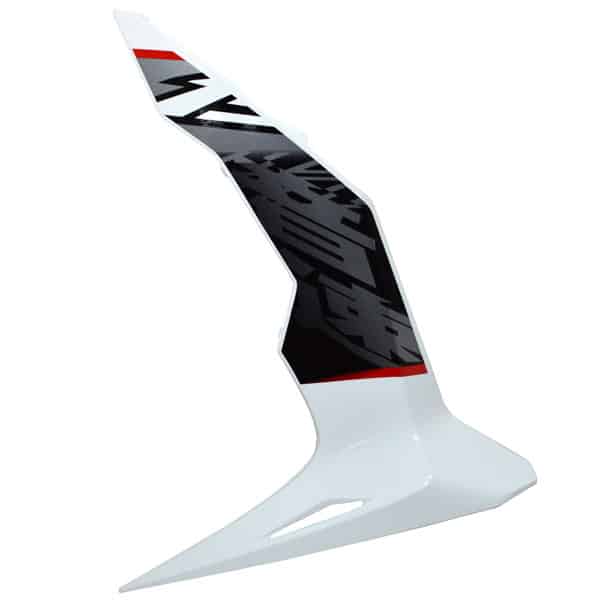 Cover Body Samping Bawah Kiri Putih Honda Sonic 150R