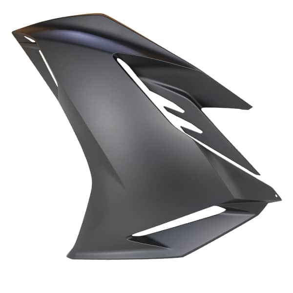 Cover Body Kiri Hitam Doff Honda CBR 150R K45R
