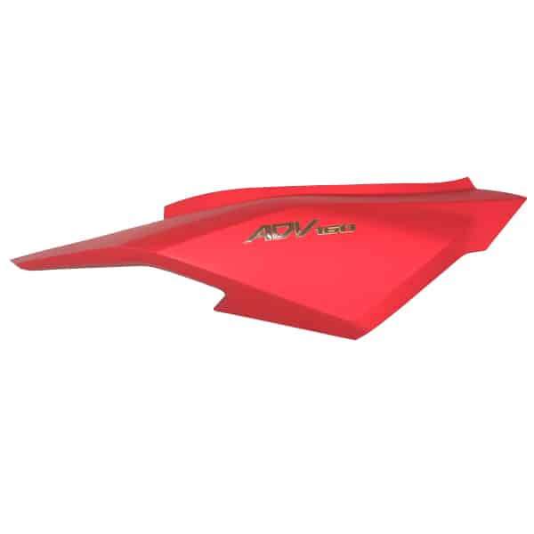 Cover Body Set Kanan Merah Doff Honda ADV 160