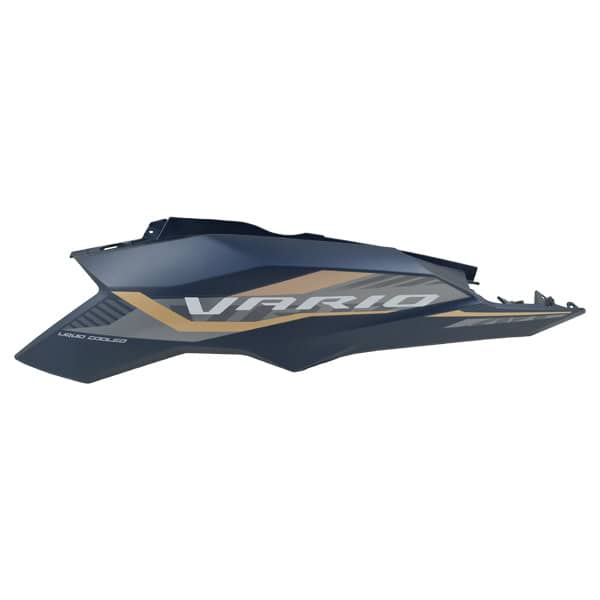 Cover Body Kiri Biru Doff Honda Vario 125 eSP K2V