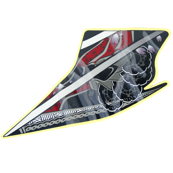 Stripe Right Fuel Tank Type 1 Honda CBR 250RR K64J