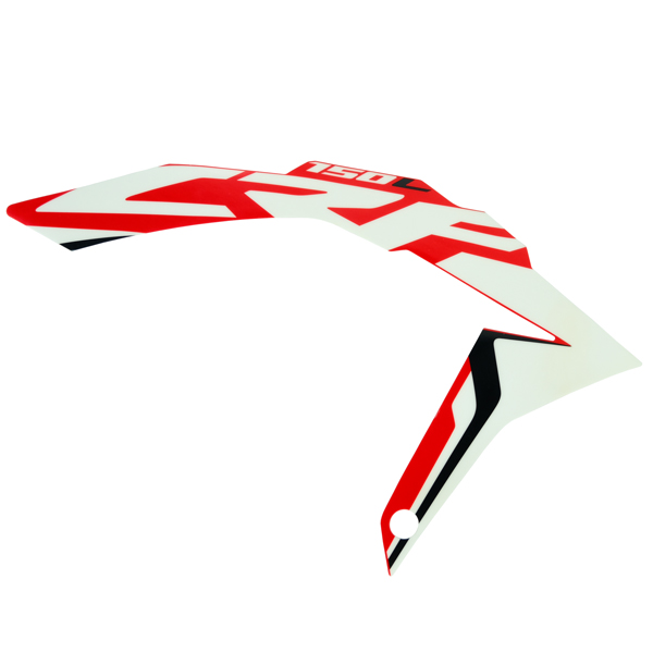 Stiker Shroud Kanan Merah Putih Honda CRF150L K84