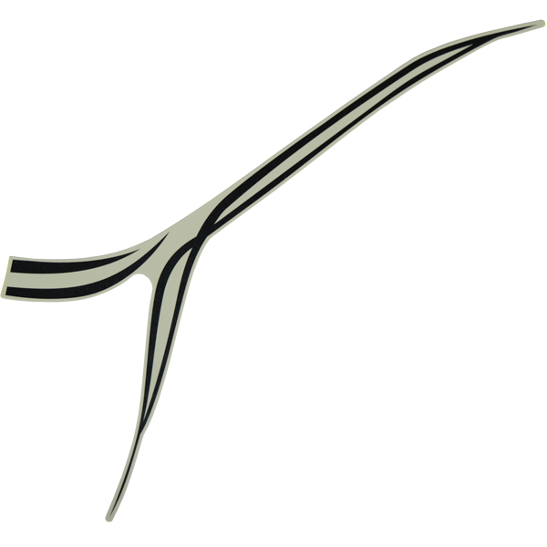 Stripe Right Front Top Cover Type 3 Honda Genio