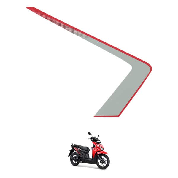 Sticker Body Depan Atas Kanan Type 2 Honda BeAT K1AL