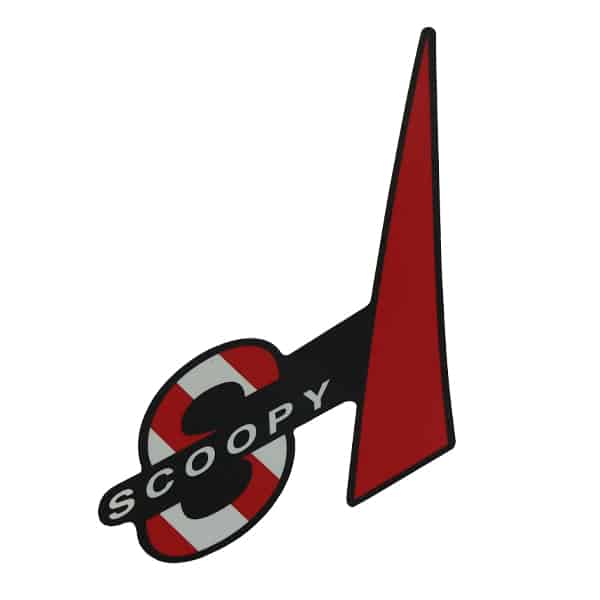 Sticker Body Depan Atas Kiri Type 2 Honda Scoopy K2F