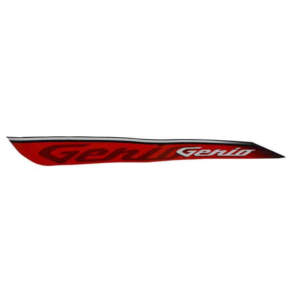 Sticker Body Kiri (Stripe Left Body Cover Type 1) Red – Genio