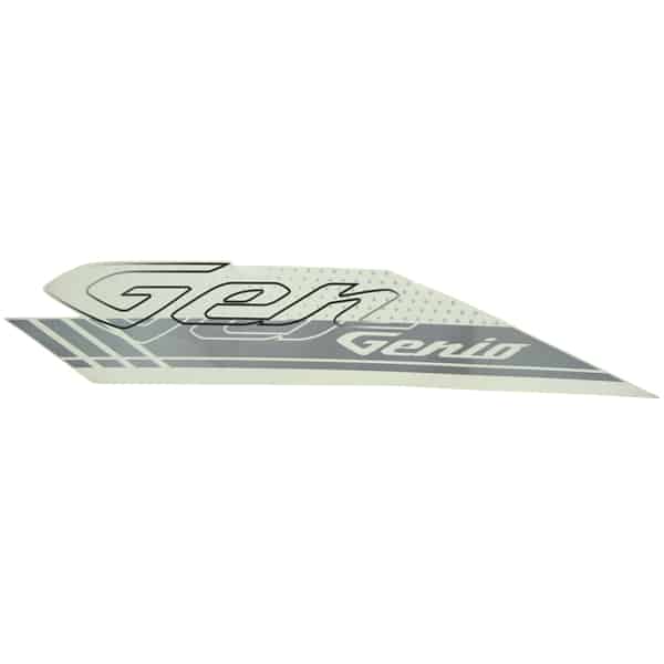 Sticker Body Kiri Putih Silver Honda Genio