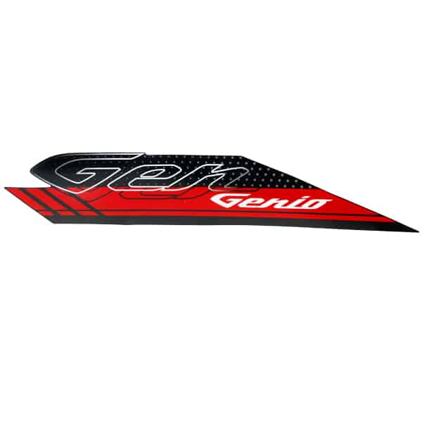 Sticker Body Kiri Hitam Merah Honda Genio