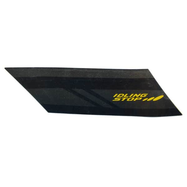 Sticker Body Kanan (Stripe B Right Body Cover Type 5) Hitam – Genio