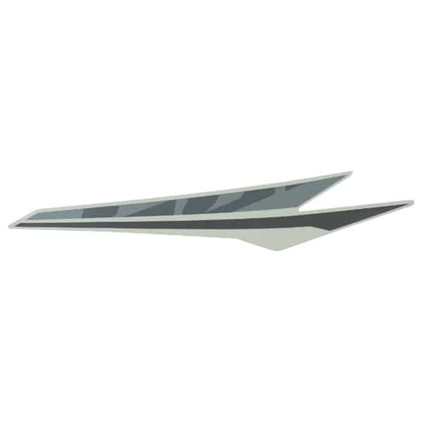 Sticker Body Bawah Kiri Type 2 Honda Vario 125 eSP K2V