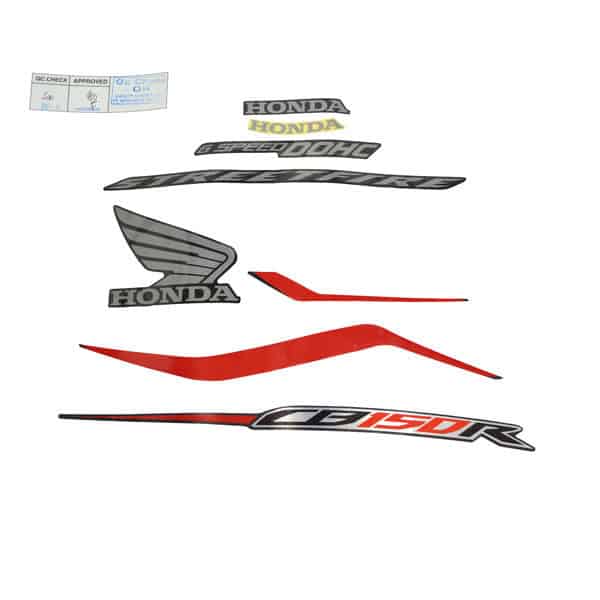 Sticker Body Kanan (Stripe Set R) Gunpowder Black – CB150 StreetFire K15M