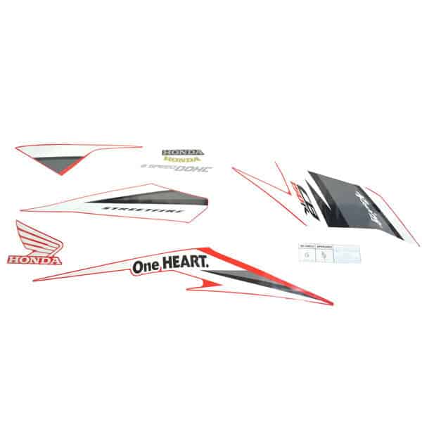 Sticker Body Kanan (Stripe Set R) Winning Red – CB150 StreetFire K15M