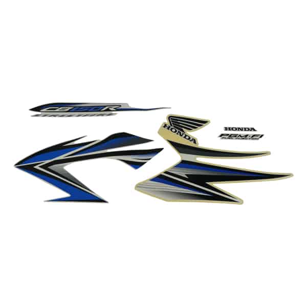 Sticker Body Kiri Biru Honda CB150R StreetFire K15