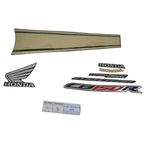 Sticker Body (Stripe Set) L Black – CB150 StreetFire K15G