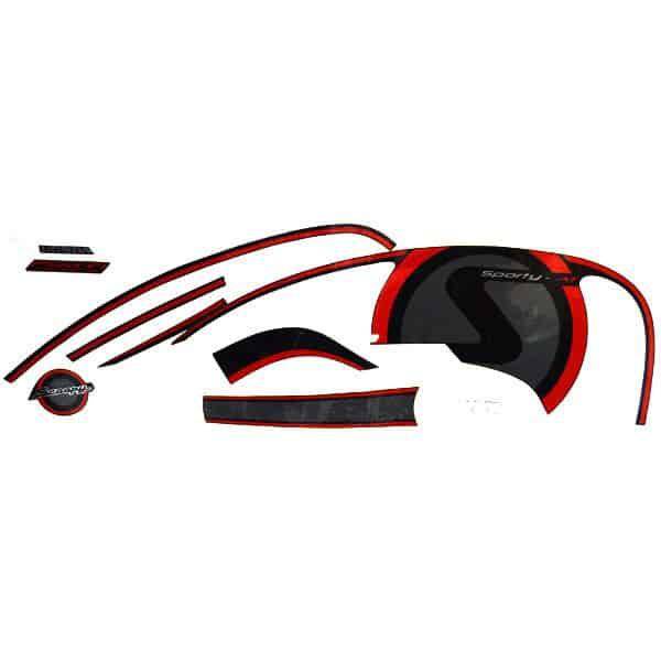 Sticker Body Kanan Black Red – Scoopy FI
