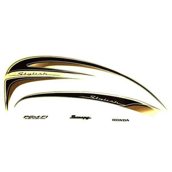 Sticker Body Kiri Beige Brown – Scoopy FI