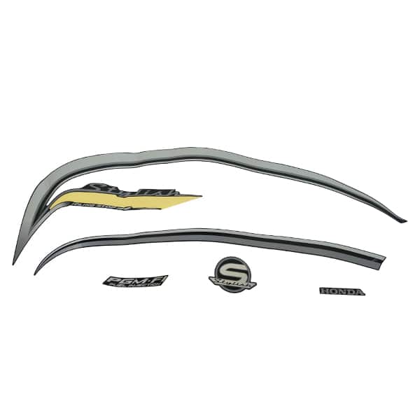 Sticker Body Set Kiri Hitam Coklat Honda Scoopy eSP K16R