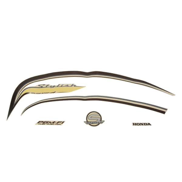 Sticker Body Set Kiri Cream Honda Scoopy eSP K16R