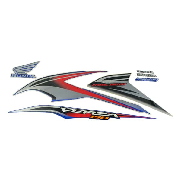 Sticker Body Set Kiri Biru Honda Verza 150