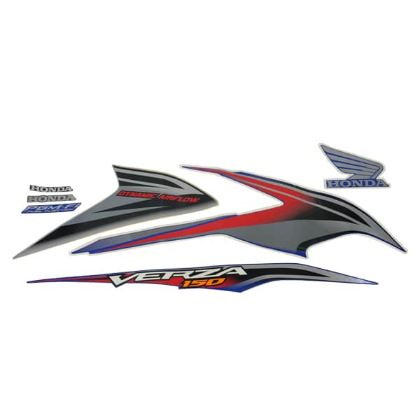 Sticker Body Set Kanan Biru Honda Verza 150
