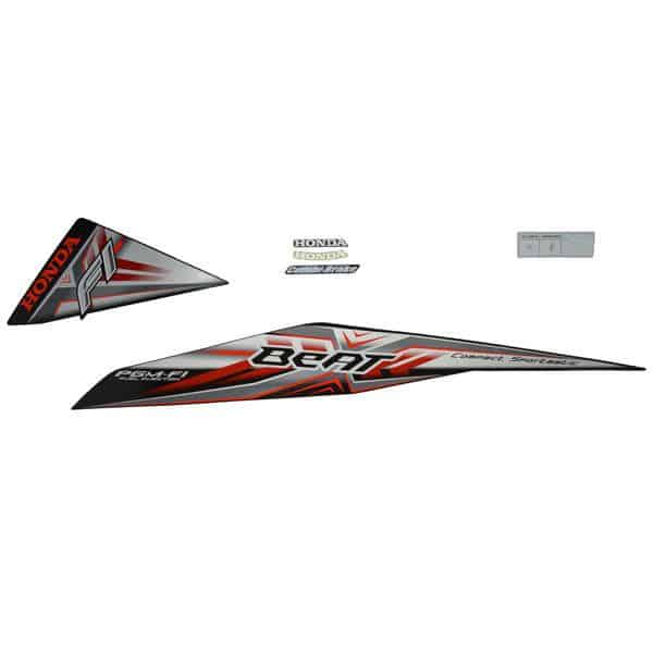 Sticker Body Kiri (Stripe Set) Left Black – BeAT Sporty eSP (K25)