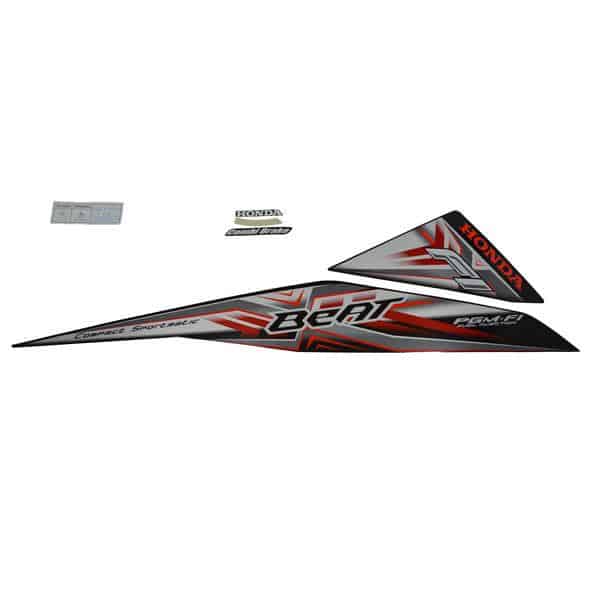 Sticker Body Kanan (Stripe Set) Right Black – BeAT Sporty eSP (K25)