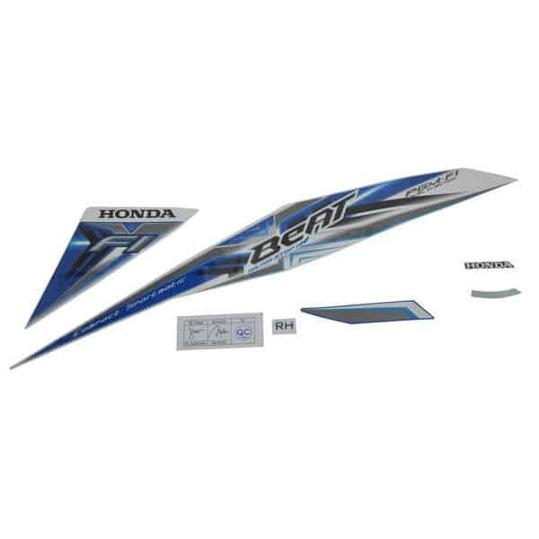 Stripe Set Kanan Putih Biru – Beat Sporty eSP (K25)