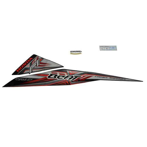 Sticker Body Kiri (Stripe Set) Black – BeAT Sporty eSP (K25)
