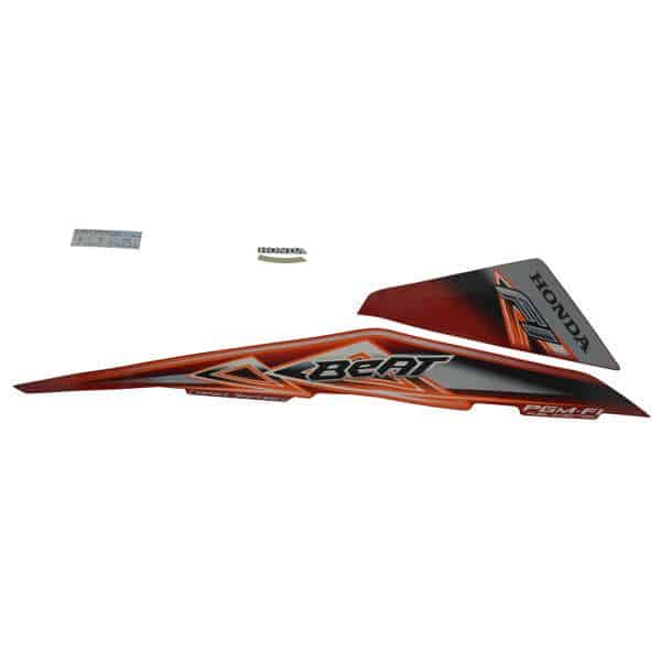 Sticker Body Kanan (Stripe Red R) – BeAT FI (K25)
