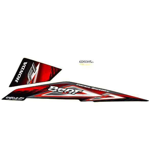 Sticker Body Kiri Black Red – BeAT FI