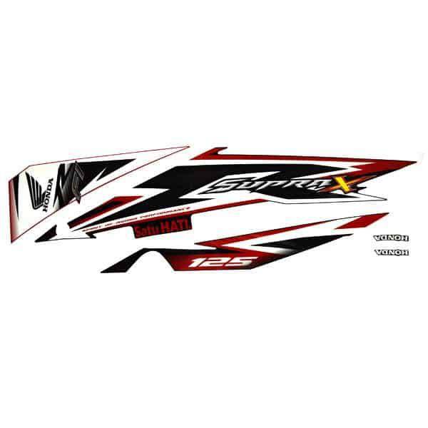 Sticker Body Red Black L – New Supra X 125 FI