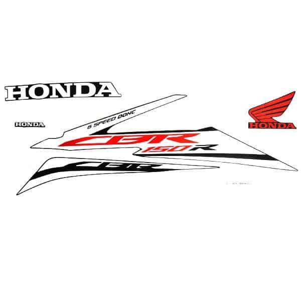 Sticker Body Kiri Black White – New CBR 150R