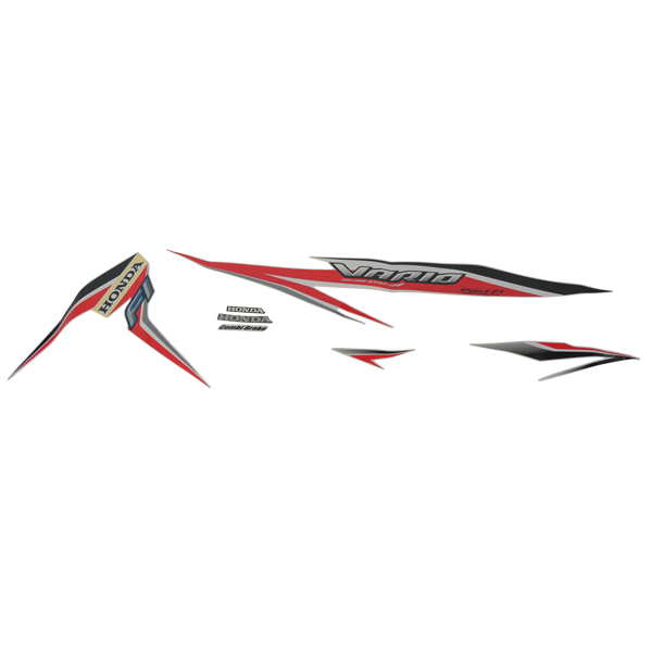 Sticker Body Set Kanan Putih Honda Vario 110 eSP