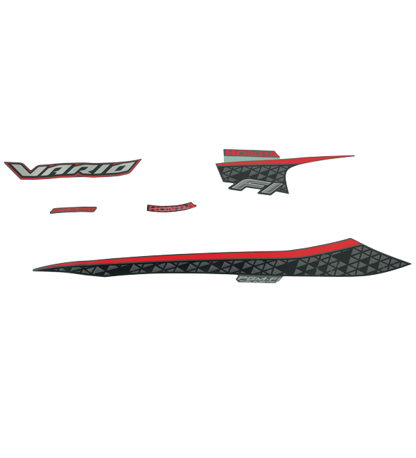 Sticker Body Set Kiri Grey Honda Vario 110 eSP