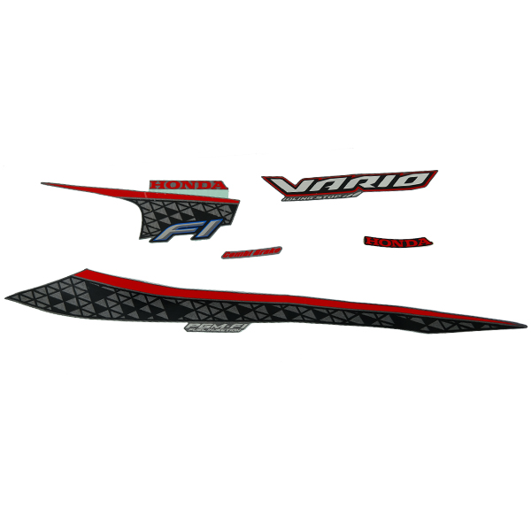 Sticker Body Set Kanan Grey Honda Vario 110 eSP