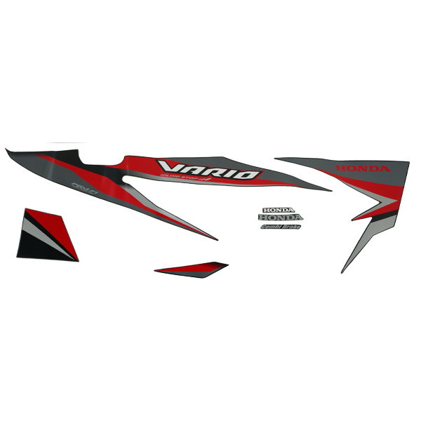Sticker Body Set Kanan Hitam Honda Vario 110 eSP