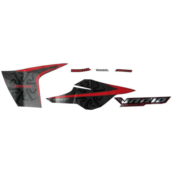 Sticker Body Set Kiri Grey Honda Vario 110 eSP