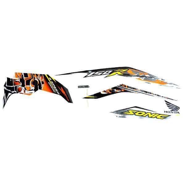 Sticker Body Kanan White – Sonic