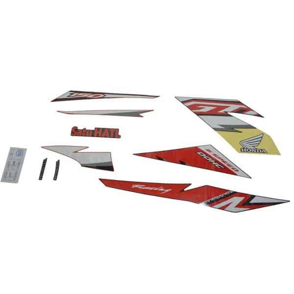 Sticker Body Kiri (Stripe Set) Red – Supra GTR 150 K56F